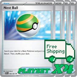 4x Nest Ball 181/198 x4 - Scarlet & Violet - Pokemon TCG - Playset - Image 1