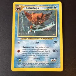 Pokemon TCG Kabutops 25/75 Neo Discovery Regular Rare Unlimited WOTC Vintage - Image 1