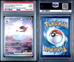 2023 Pokemon Scarlet & Violet 151 Charizard Ex SIR 199/165 PSA 9 - Image 3