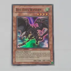 YuGiOh Red-Eyes Wyvern ANPR-ENSE2 Ancient Prophecy SE Super Rare Limited Edition - Image 1