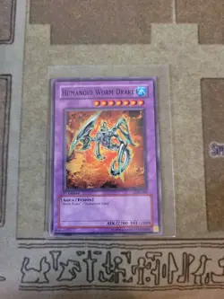 YUGIOH HUMANOID WORM DRAKE LON-005 COMMON 1ST ED NM - Image 1