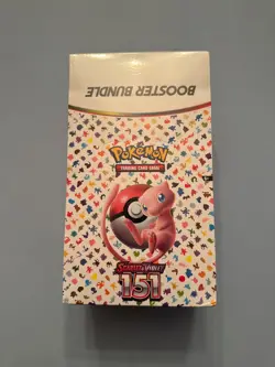 151 Booster Bundle Display Sealed Scarlet & Violet Pokemon TCG **SEALED/NEW** - Image 1