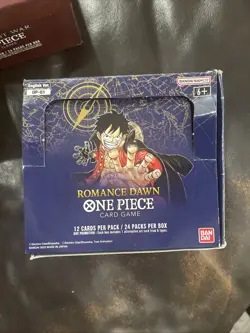 One Piece Paramount War OP-02 Romance Dawn OP01 Blue Bottom OP-04 Empty Boxes - Image 3