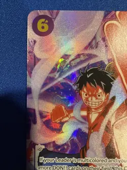 ONE PIECE Monkey D Luffy Alt Art EB02-061 SEC Anime 25th Collection English - Image 2