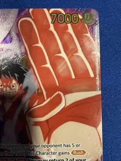 ONE PIECE Monkey D Luffy Alt Art EB02-061 SEC Anime 25th Collection English - Image 3