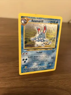 Azumarill 2/111 Neo Genesis Holo Card Lightly Played Pokemon TCG Card - Image 2
