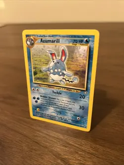 Azumarill 2/111 Neo Genesis Holo Card Lightly Played Pokemon TCG Card - Image 3