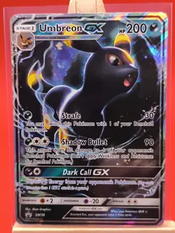 Umbreon GX SM36 Sun & Moon Ultra Rare Holo Promo Pokemon Card - Image 1