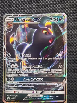 Umbreon GX SM36 Sun & Moon Ultra Rare Holo Promo Pokemon Card NM - Image 1