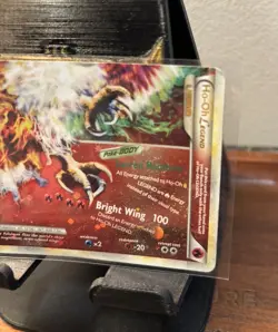 Pokemon TCG Ho-Oh Legend Bottom HeartGold SoulSilver Holo Rare Card 112/123 - Image 2