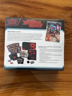 POKEMON TCG SCARLET VIOLET DESTINED RIVALS ETB ELITE TRAINER BOX FACTORY SEALED - Image 2