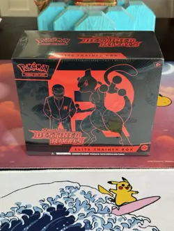 Pokemon TCG Scarlet & Violet Destined Rivals Factory Sealed Elite Trainer Box - Image 1