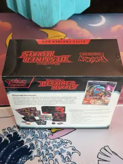 Pokemon TCG Scarlet & Violet Destined Rivals Factory Sealed Elite Trainer Box - Image 3