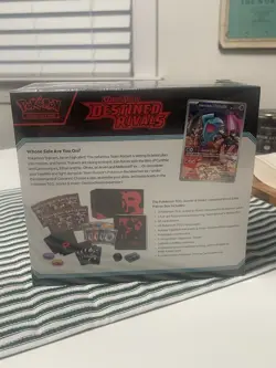 Pokemon TCG Scarlet & Violet Destined Rivals Factory Sealed Elite Trainer Box - Image 3
