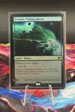 MTG Evendo, Waking Haven (253/426) Edge of Eternities NM FOIL - Image 1