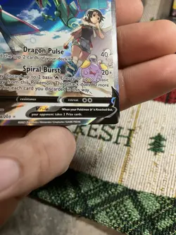Rayquaza V Evolving Skies 194/203 Holo Ultra Rare Card Alt Art Pokemon Near Mint - Image 3