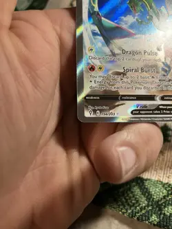 Rayquaza V Evolving Skies 194/203 Holo Ultra Rare Card Alt Art Pokemon Near Mint - Image 4