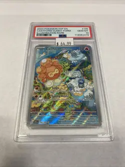 Castform Sunny Form 195/191 Surging Sparks Illustration Rare PSA 10 Pokemon Card - Image 1