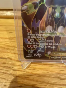 Zygarde EX 54a/124 Fates Collide Full Art Ultra Rare Holo Pokemon Trading Card - Image 4