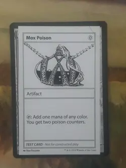 Mox Poison Mystery Booster 2 Playtest Cards Regular - Image 1