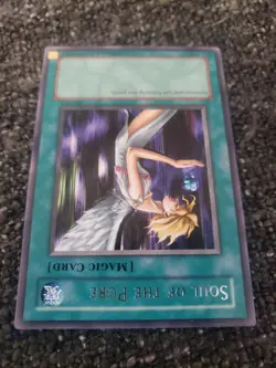 Vintage YuGiOh Tournament Pack 2 Rare Card Soul Of The Pure TP2-015 Mint/NM - Image 5
