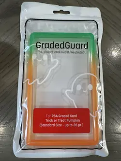 Graded Guard PSA Card Case - LIMITED EDITION PUMPKIN correct colorway - Image 1