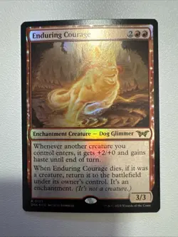 Enduring Courage(NM Foil) DSK-0133 Rare MTG - Image 1