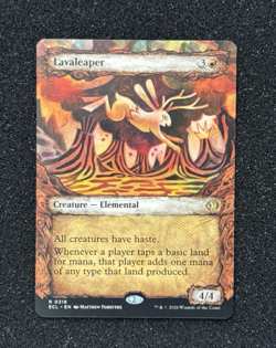 Lavaleaper 0318 Showcase Regular MTG: Lorwyn Eclipsed ECL NM Rare - Image 1