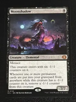Moonshadow #0110 Lorwyn Eclipsed Regular MTG NM - Image 1
