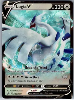 Lugia V SWSH301 SWSH: Sword & Shield Promo Cards - Pokemon Card - NM - Image 1