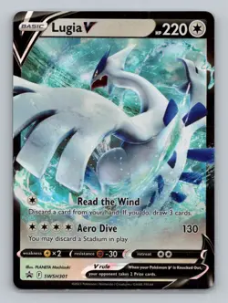 Lugia V SWSH301 Promo SWSH: Sword & Shield Promo Cards NM Pokemon - Image 1