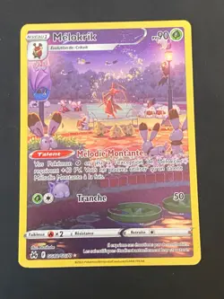 CARTE POKEMON MELOKRIK GG02/GG70 FR ULTRA RARE EB ZENITH SUPREME - NM/M - Image 1