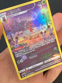 CARTE POKEMON MELOKRIK GG02/GG70 FR ULTRA RARE EB ZENITH SUPREME - NM/M - Image 2
