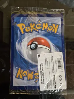2x Pokemon TCG Promo Oversized Card - Pikachu at the Museum (Sealed) - UK - Image 5