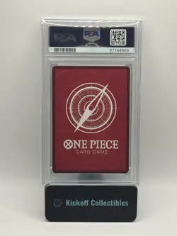2024 One Piece OP09 JP Marshall D Teach #081 PSA 10 - Image 2