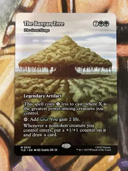 The Banyan Tree - The Great Henge (Borderless) 0041 MTG Avatar Full Art - NM 🌳 - Image 1