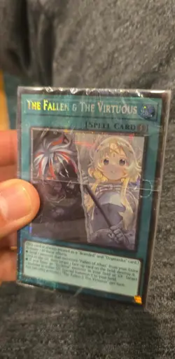 Yu-Gi-Oh! The Fallen & the Virtuous Starlight Rare 1st Edition CH01-EN019 NM/M - Image 1