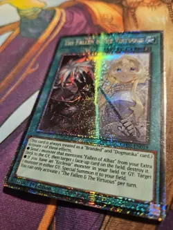 Yu-Gi-Oh! The Fallen & the Virtuous Starlight Rare 1st Edition CH01-EN019 NM/M - Image 3