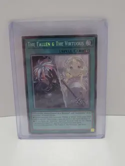 Yugioh 1X NM The Fallen & The Virtuous - CH01-EN019 - Starlight Rare 1st Edition - Image 1