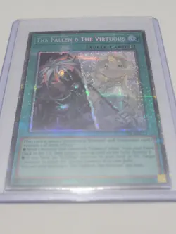 Yugioh 1X NM The Fallen & The Virtuous - CH01-EN019 - Starlight Rare 1st Edition - Image 3