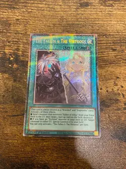 The Fallen & The Virtuous - CH01-EN019 - Starlight Rare 1st Edition Yugioh NM - Image 1