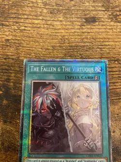 The Fallen & The Virtuous - CH01-EN019 - Starlight Rare 1st Edition Yugioh NM - Image 2