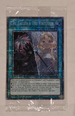 Yugioh - The Fallen & The Virtuous *Starlight Rare* CH01-EN019 (NM) - Image 1