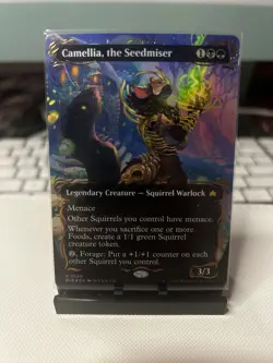 MTG Zoraline, Cosmos Caller (Borderless) (Raised Foil) #355 Bloomburrow Foil - Image 2