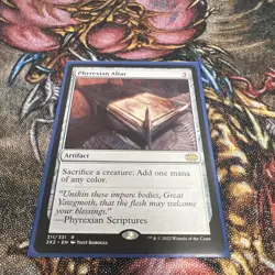 MTG - Phyrexian Altar - Double Masters 2022 Regular (Set#: 311) EX/LP - Image 2
