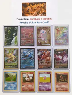 50 Pokemon Cards TCG Bulk Lot (2019-2025) ~GIFT WRAPPED - Lots of Rare Holos - Image 3