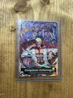 Donquixote Doflamingo (019) (Alternate Art) OP04-019 Kingdoms of Intrigue Foil - Image 1