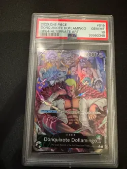 Donquixote Doflamingo (019) (Alternate Art) OP04-019 Kingdoms of Intrigue Foil - Image 1