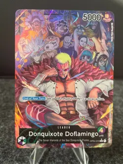 Donquixote Doflamingo (019) (Alternate Art) OP04-019 Kingdoms of Intrigue Foil - Image 1