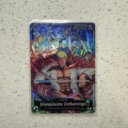 Donquixote Doflamingo (019) (Alternate Art) OP04-019 Kingdoms of Intrigue Foil - Image 1